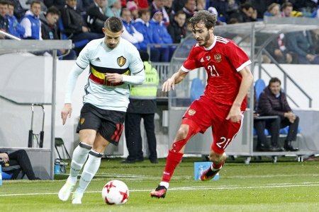 Сборная России сыграла со сборной Бельгии вничью в товарищеском матче