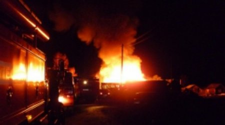 В Свердловской области на пилораме в поселке Октябрьском 24 апреля произошел пожар, погибли 3 человека
