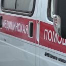 В центре Москвы скорая помощь врезалась в BMW