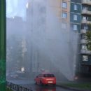 В Тольятти из-за прорыва трубы образовался мощный «тольяттинский фонтан»