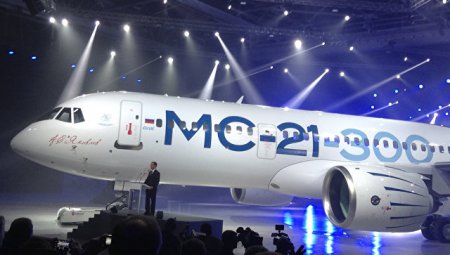Корпорация «Иркут»: прошел первый полет российского пассажирского самолета МС-21. ВИДЕО