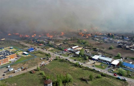Пожар в поселке Стрелка Красноярского края: сгорели 34 частных дома. ФОТО, ВИДЕО