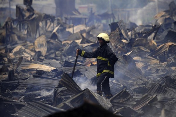 В Волгоградской области в ходе пожара погибли три ребенка