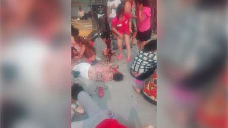 Взрыв прогремел 15 июня в Китае у ворот детского сада в уезде Фэнсянь в городе Сюйчжоу: есть погибшие и пострадавшие