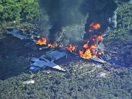 В США в штате Миссисипи потерпел крушение военный самолет КС-130, погибли 16 человек. ФОТО, ВИДЕО