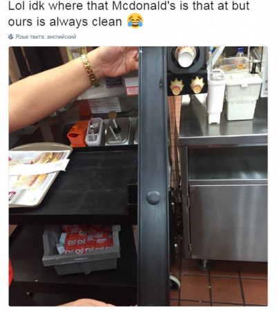 Сотрудник из McDonald's в США показал, в каких условиях готовится еда. ФОТО