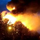 В Харькове молния спровоцировала пожар в здании суда
