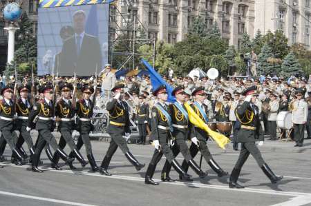 Парад ко Дню независимости в Киеве 24.08.2017. ВИДЕО