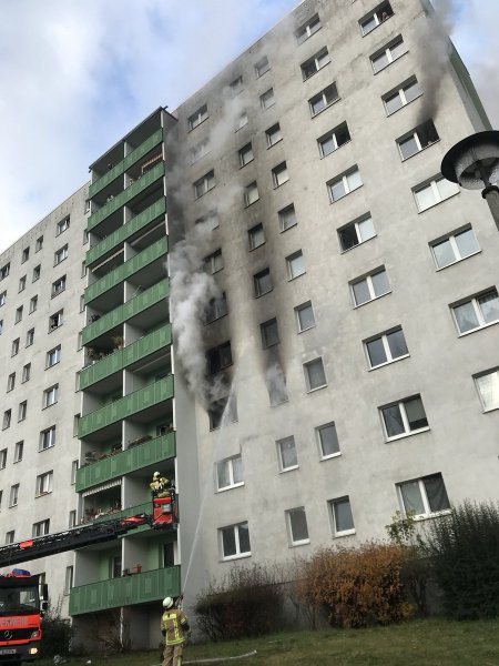 В Берлине 13 человек пострадали в результате пожара