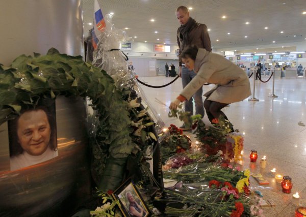 Литургия по умершим в крушении пассажиров Ан-148 прошла в «Домодедово»