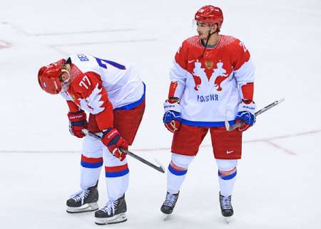 Российские хоккеисты вышли в полуфинал Олимпиады, разгромив Норвегию