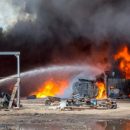 Из-за пожара в Ярославле образовалась девятибалльная пробка