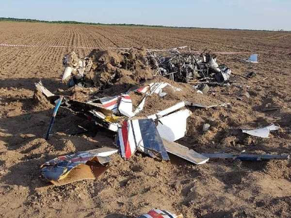 Появилось фото разбившегося Су-29 в Ленинградской области