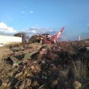 Пассажир снял крушение самолета в ЮАР изнутри