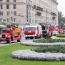 В Петербурге потушили пожар в дореволюционном доме в центре города