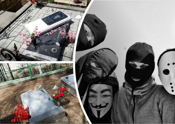 Нелюди: Кладбище в Тынде было разгромлено неизвестными вандалами