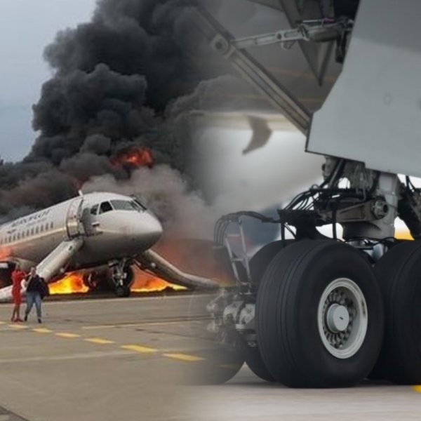 Еще один «Суперджет»? Самолет Ан-24 повредил шасси при посадке в Якутске